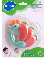 Hola Animal Orchestra Rattle R1401/E318B - 1 - Colorland Toys